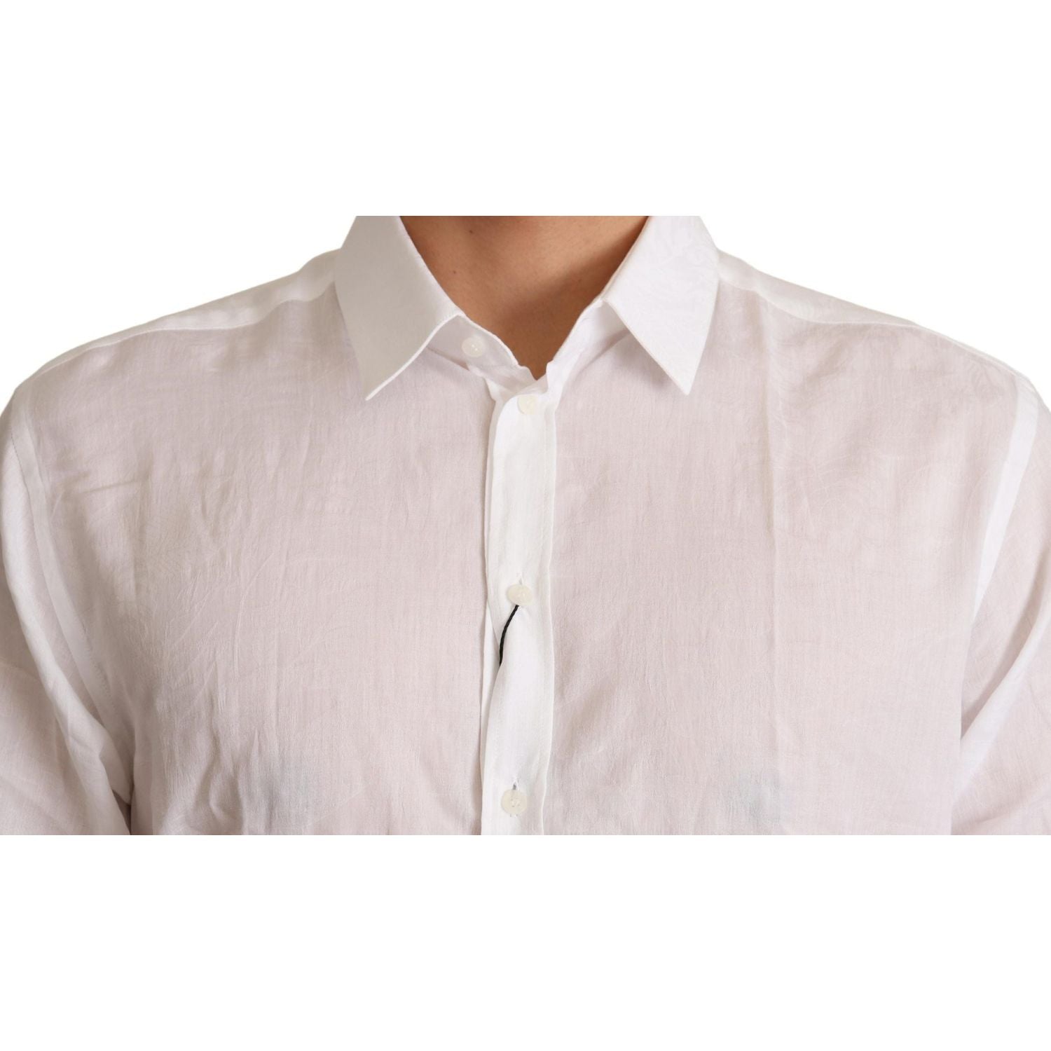 优雅花卉马提尼修身正装衬衫