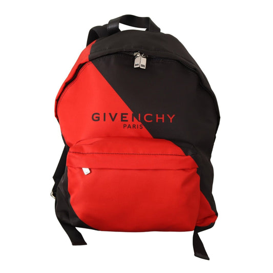 Givenchy Red & Black Nylon Urban Backpack Givenchy