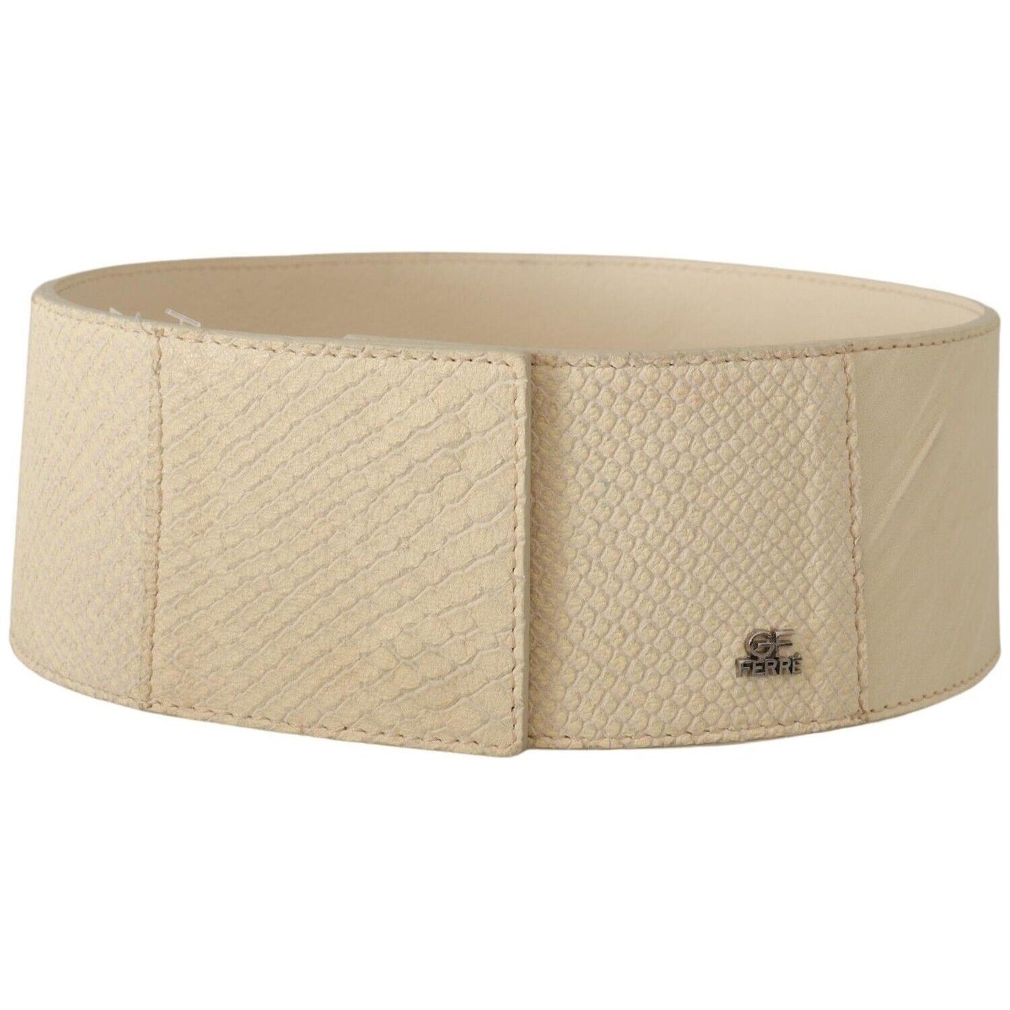 GF Ferre Elegant Off-White Fashion Belt GF Ferre