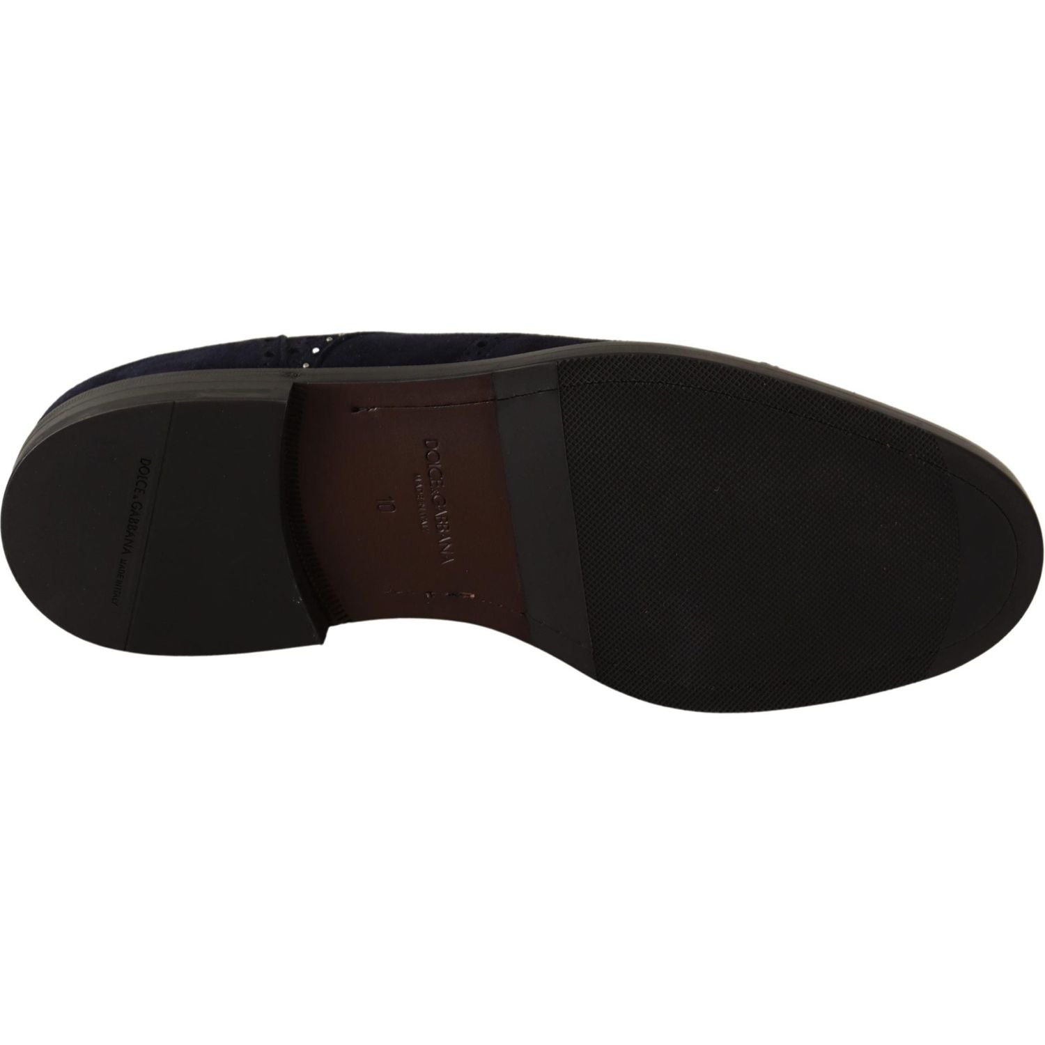 优雅的银色铆钉绒面德比鞋