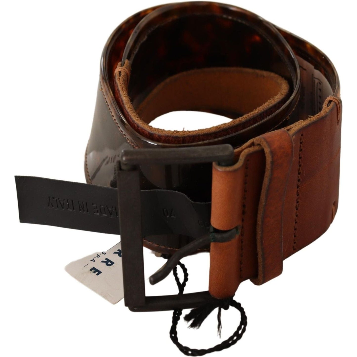 Ermanno Scervino Elevate Your Style with a Classic Leather Belt WOMAN BELTS Ermanno Scervino