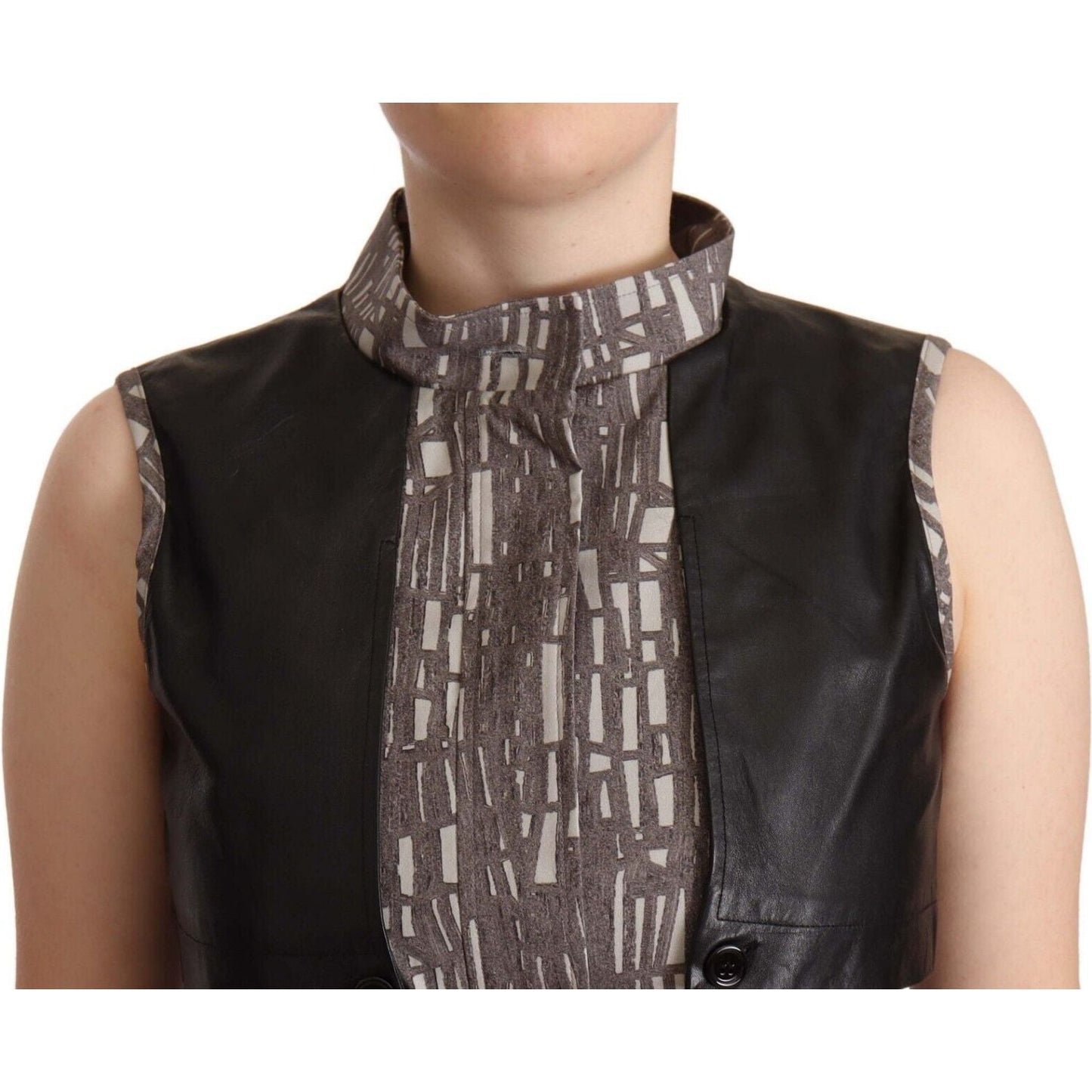 Comeforbreakfast Sleeveless Turtleneck Chic Top WOMAN TOPS AND SHIRTS Comeforbreakfast