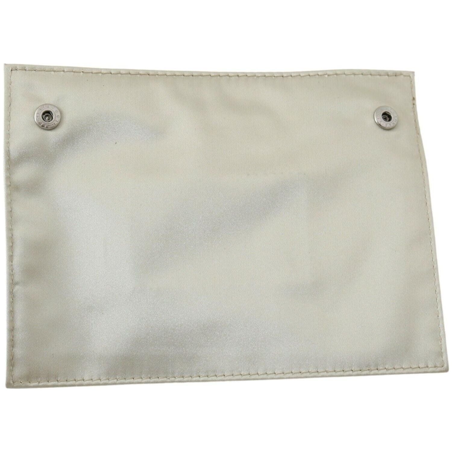 WAYFARER White Zippered Coin Holder Wallet