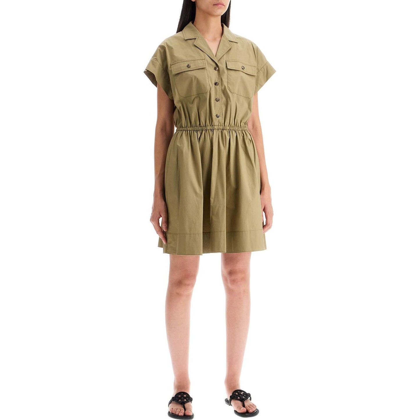 Tory Burch mini poplin chemisier dress Dresses Tory Burch