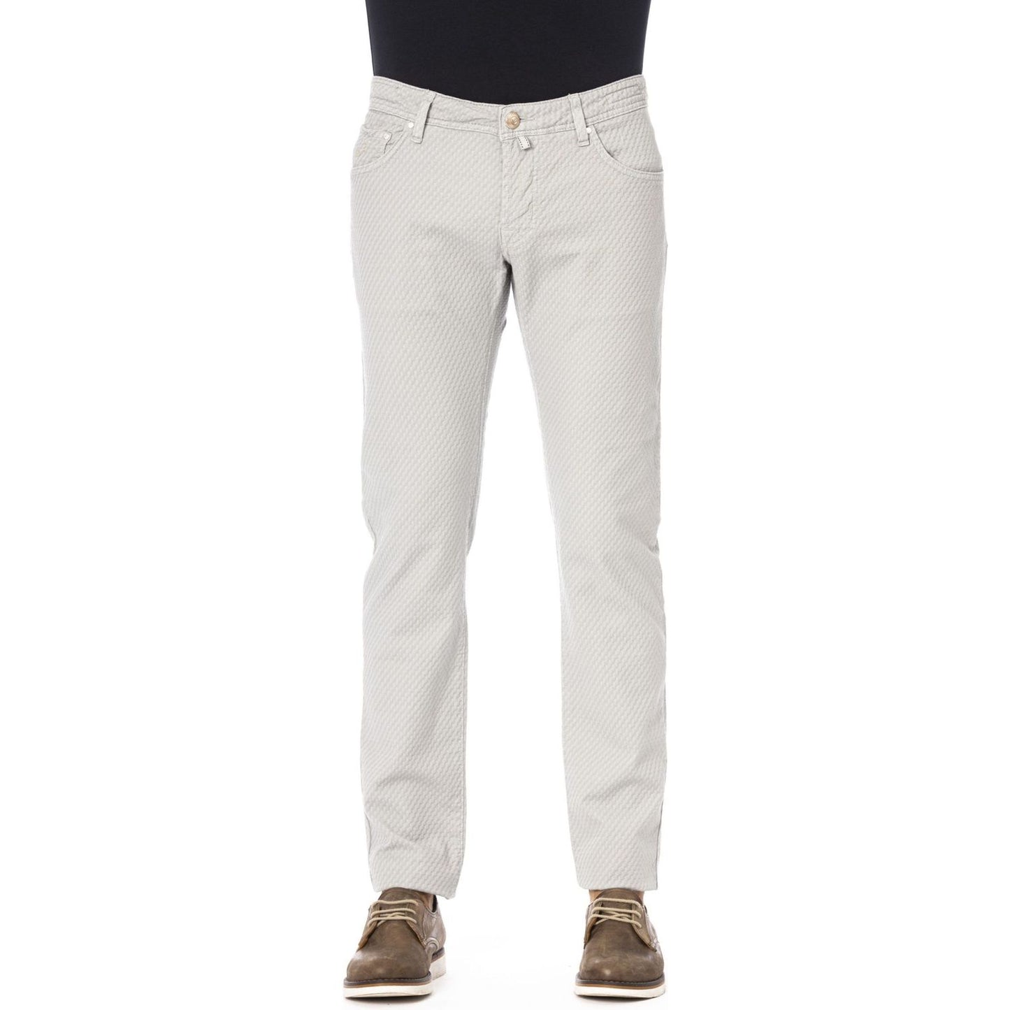 Jacob Cohen Elegant Gray 5-Pocket Designer Jeans Jacob Cohen