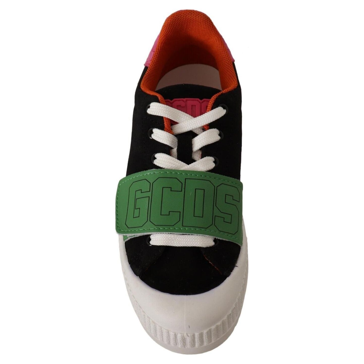 GCDS Stylish Multicolor Low Top Lace-Up Sneakers GCDS