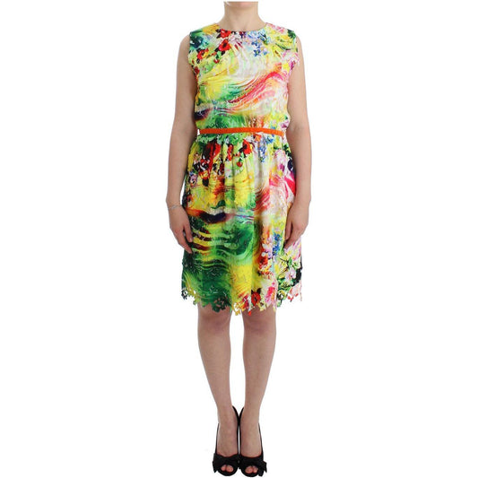 Lanre Da Silva Ajayi Multicolor Sheath Dress - Artful Elegance Lanre Da Silva Ajayi