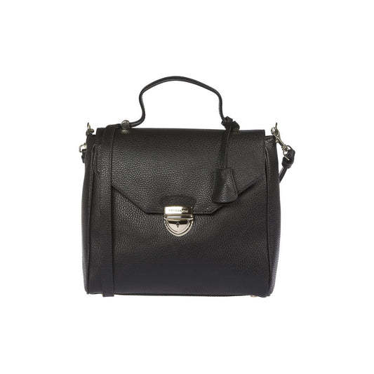 Trussardi Embossed Leather Elegance Handbag Trussardi