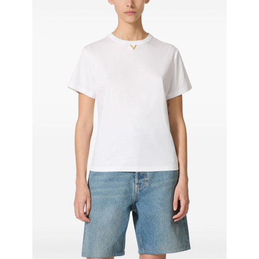 Valentino T-shirts and Polos White Topwear Valentino