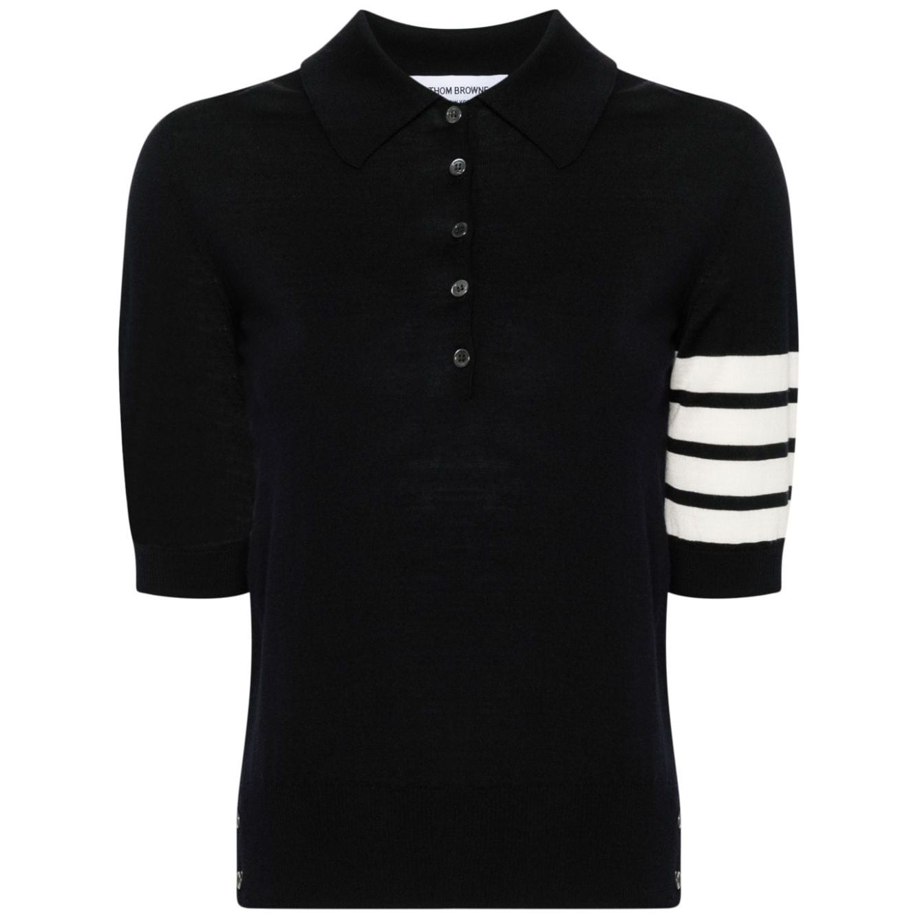 Thom Browne T-shirts and Polos Blue Topwear Thom Browne