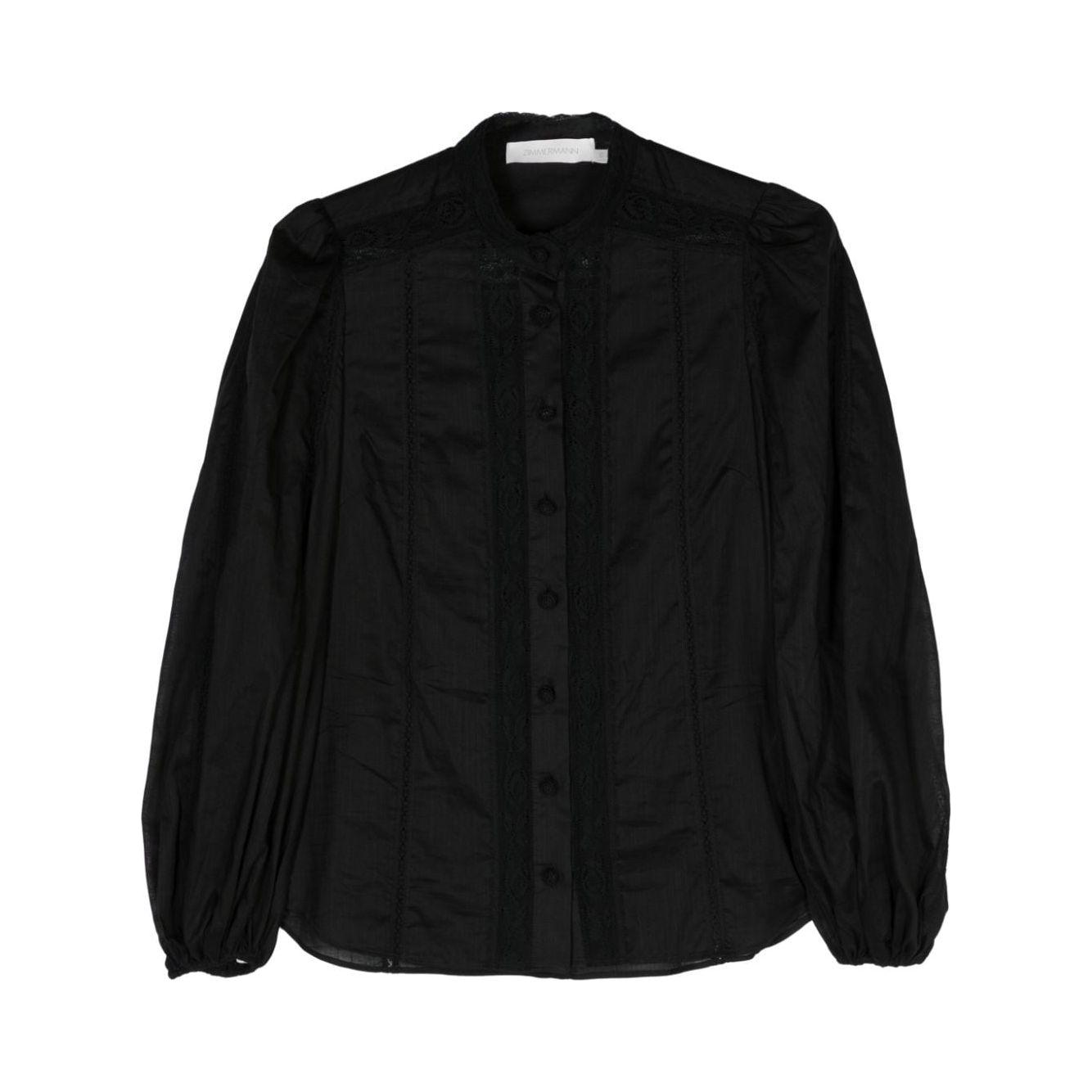 Zimmermann Shirts Black Shirts Zimmermann