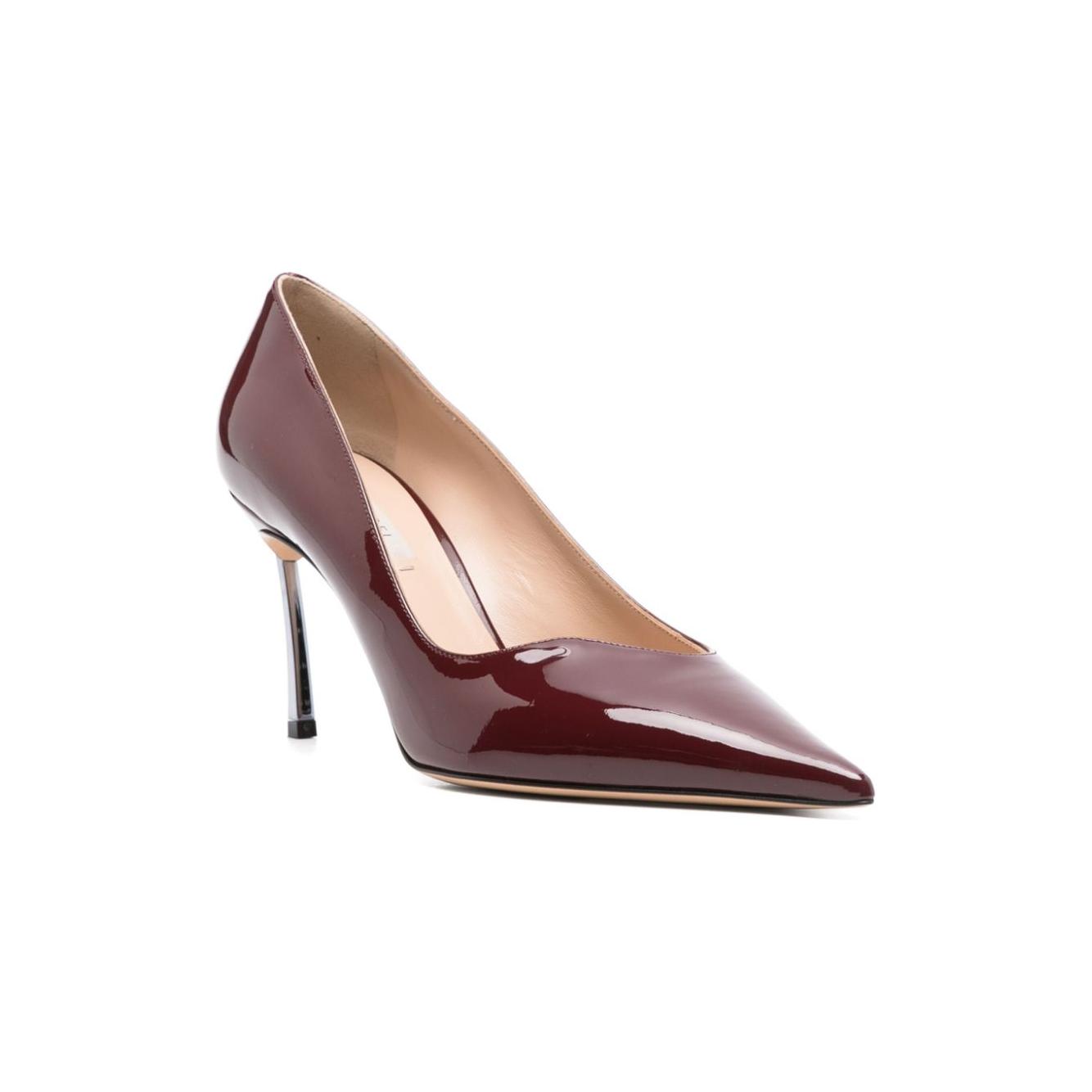 Casadei With Heel Bordeaux High Heel Casadei