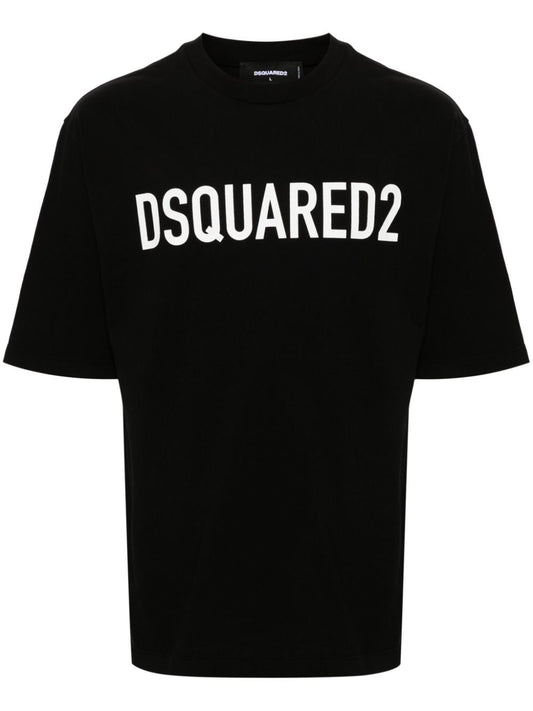 Dsquared2 T-shirts and Polos Black Topwear Dsquared2