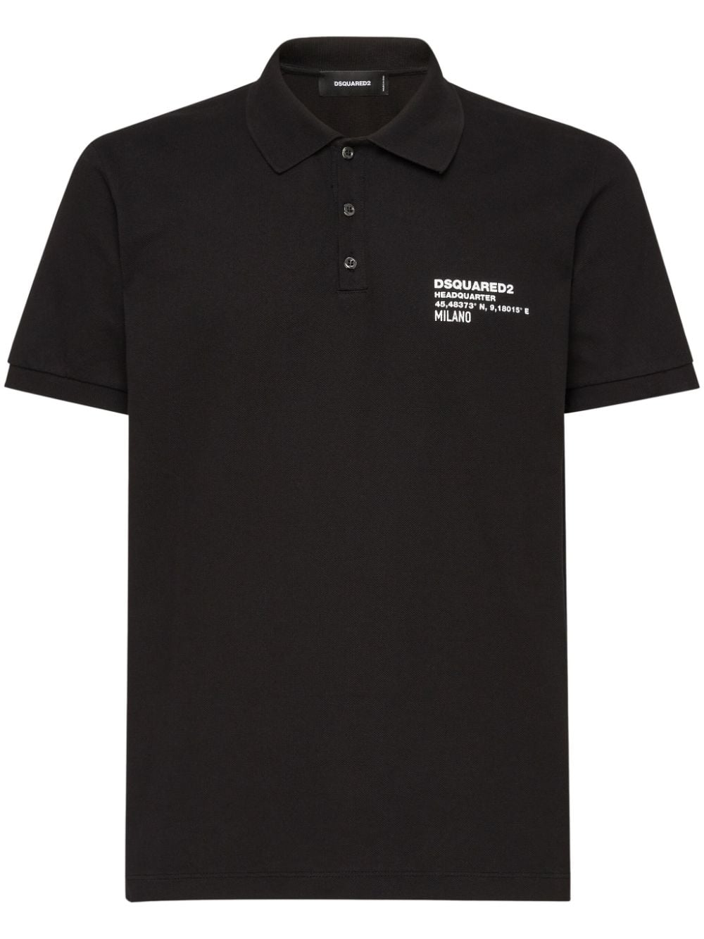 Dsquared2 T-shirts and Polos Black Topwear Dsquared2