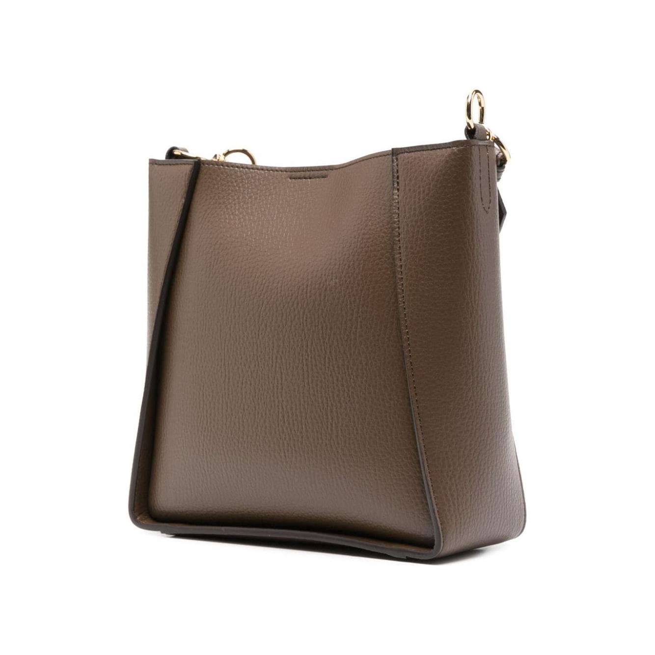 Stella McCartney  brown faux leather pebbled Crossbody Bag Shoulder Stella McCartney