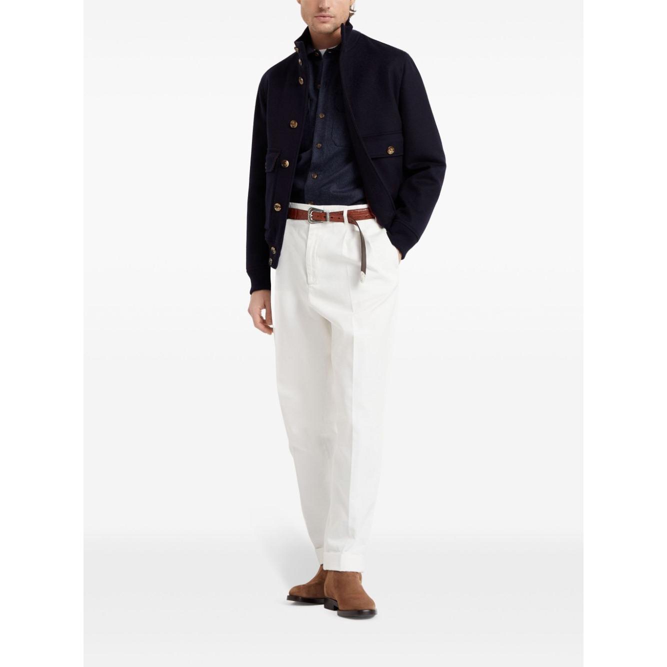 Brunello Cucinelli Shirts Blue Shirts Brunello Cucinelli