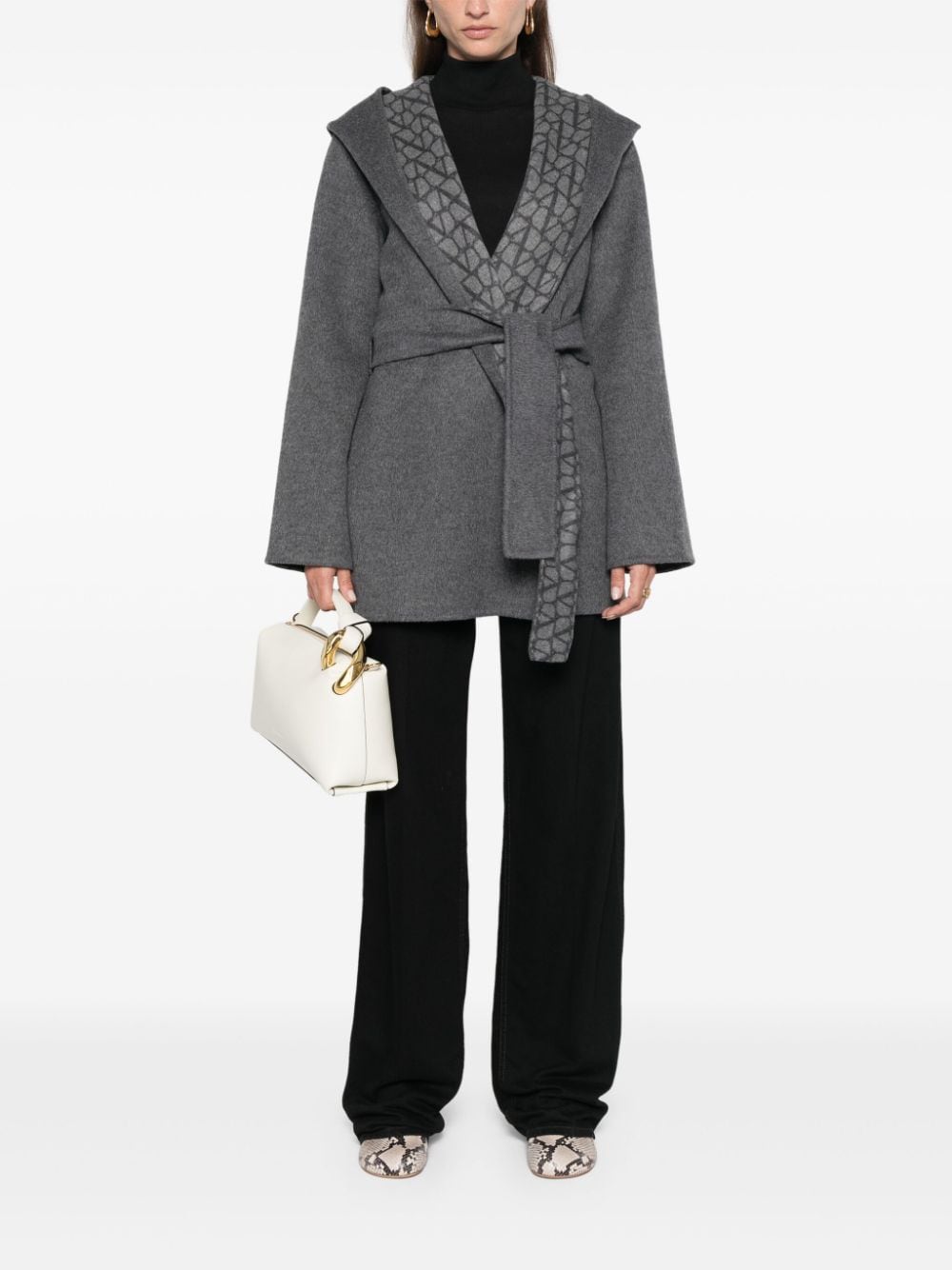 Valentino Valentino Coats Grey