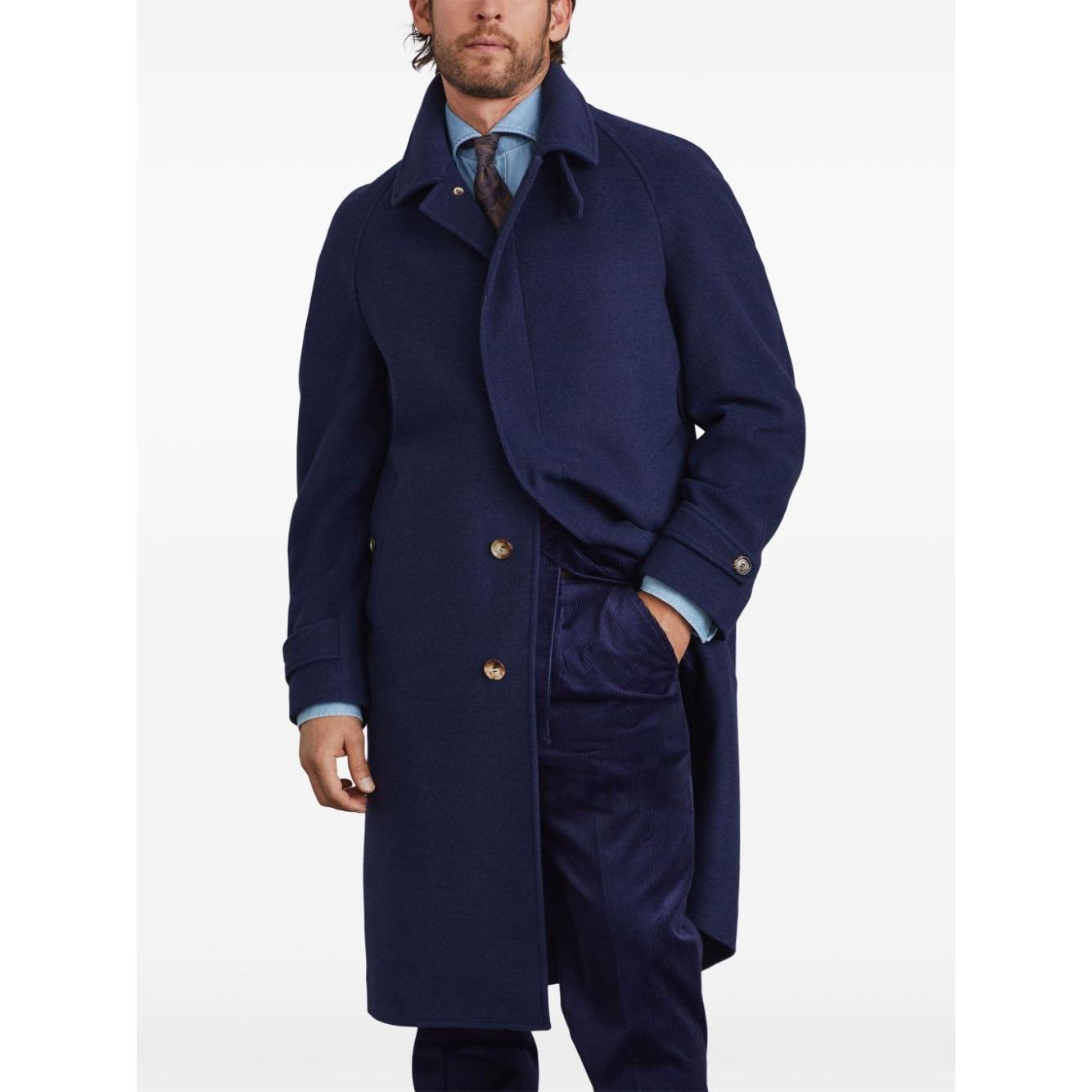 Brunello Cucinelli Coats Blue Jackets Brunello Cucinelli