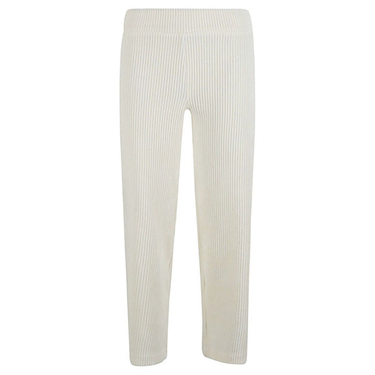 AVENUE MONTAIGNE Trousers White