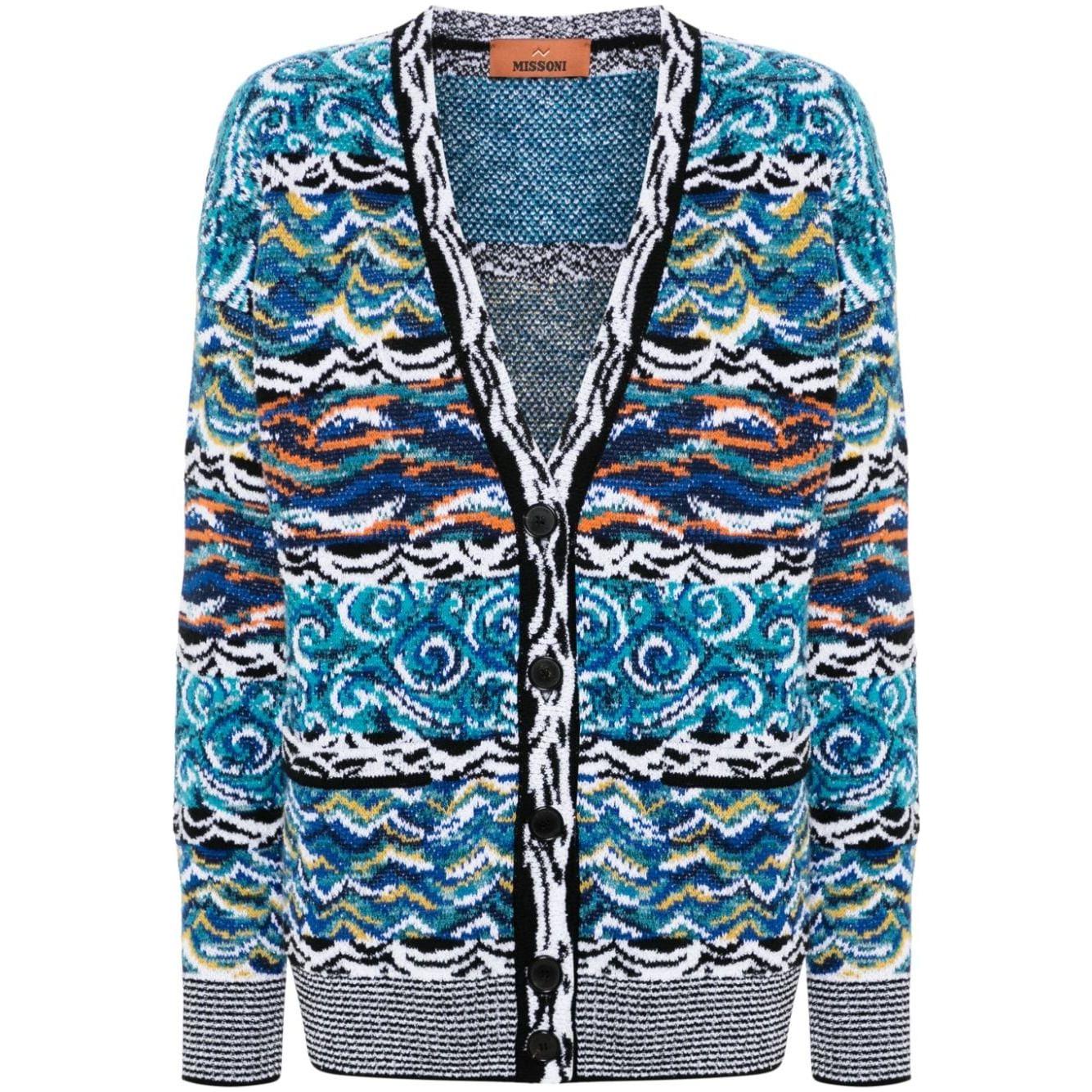 Missoni Sweaters Clear Blue Topwear Missoni