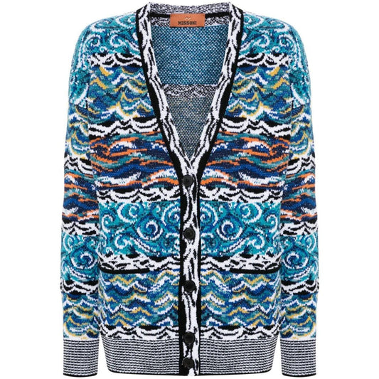 Missoni Sweaters Clear Blue Topwear Missoni