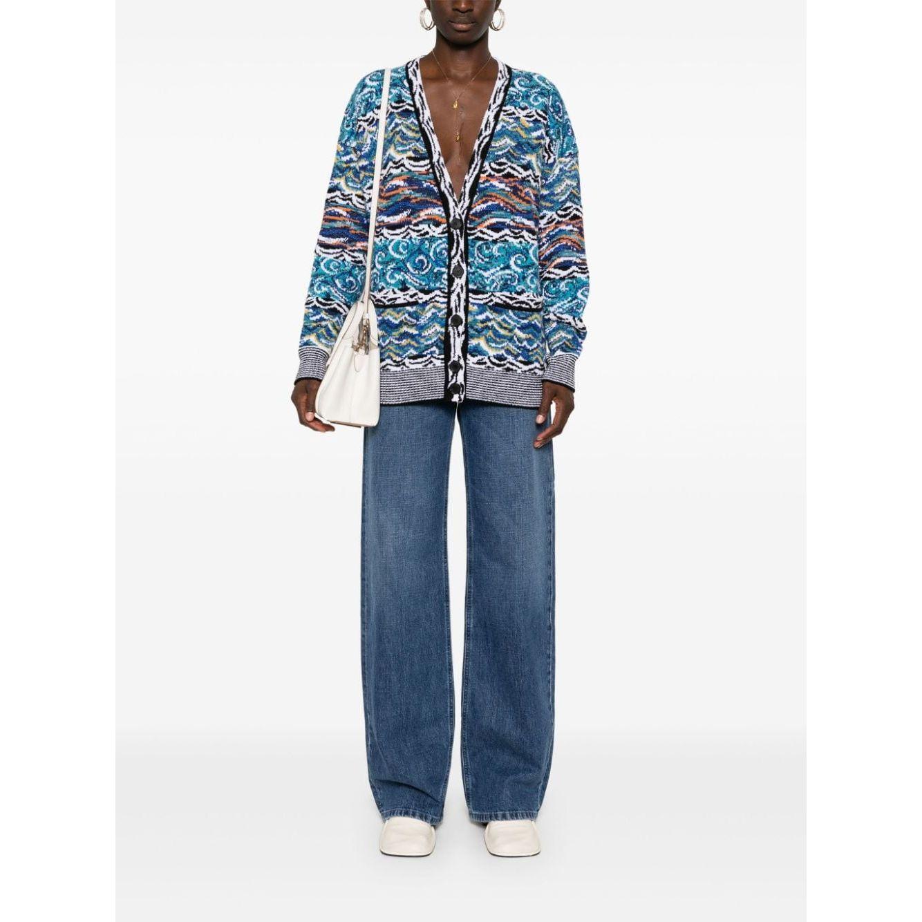 Missoni Sweaters Clear Blue Topwear Missoni