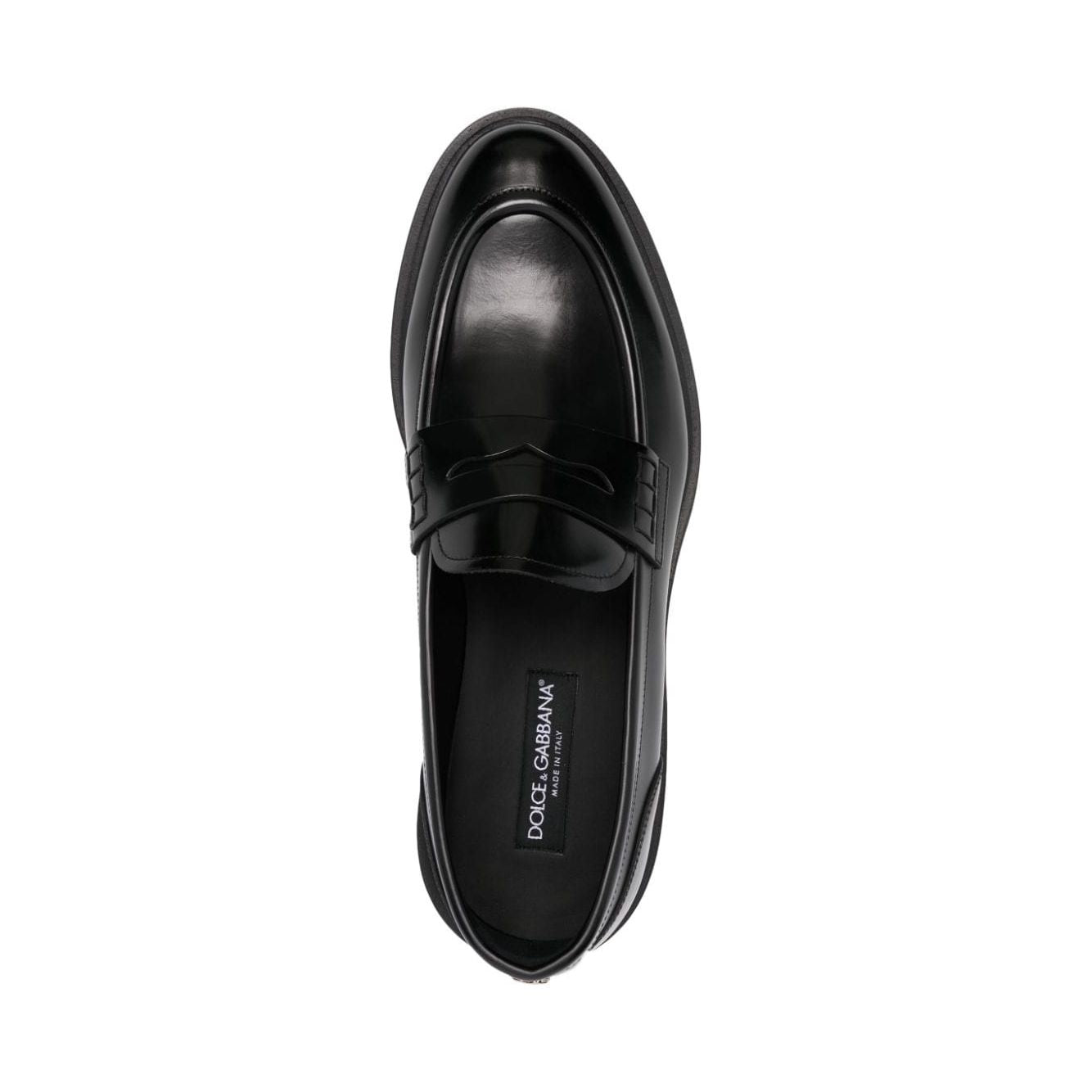 Dolce & Gabbana Flat shoes Black Moccasins Dolce & Gabbana