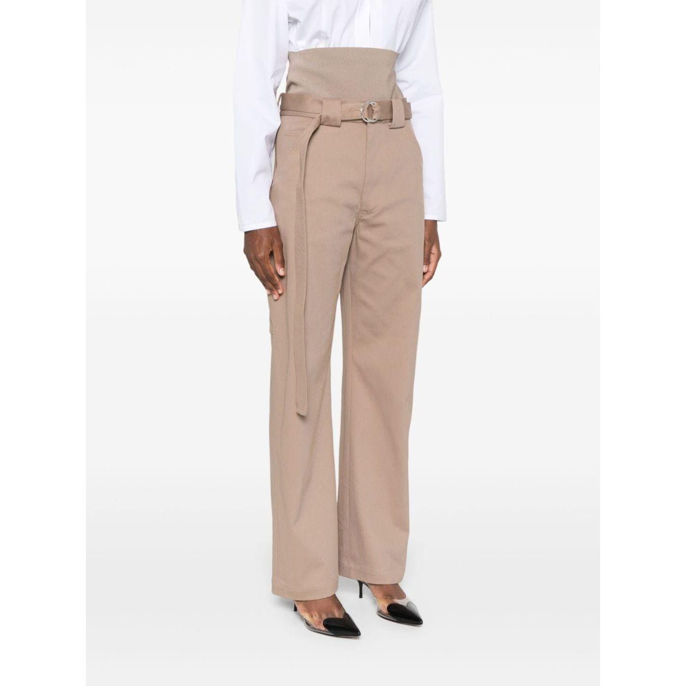 Alaia Trousers Beige Trousers Alaia