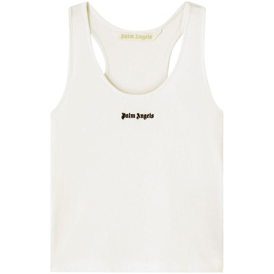 Palm Angels Top White Topwear Palm Angels