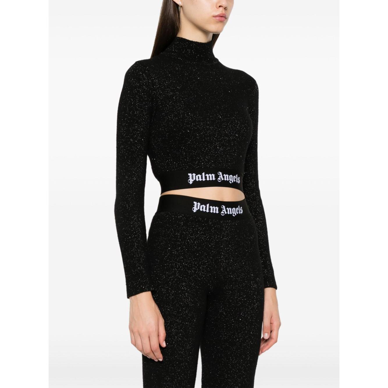 Palm Angels Top Black Topwear Palm Angels