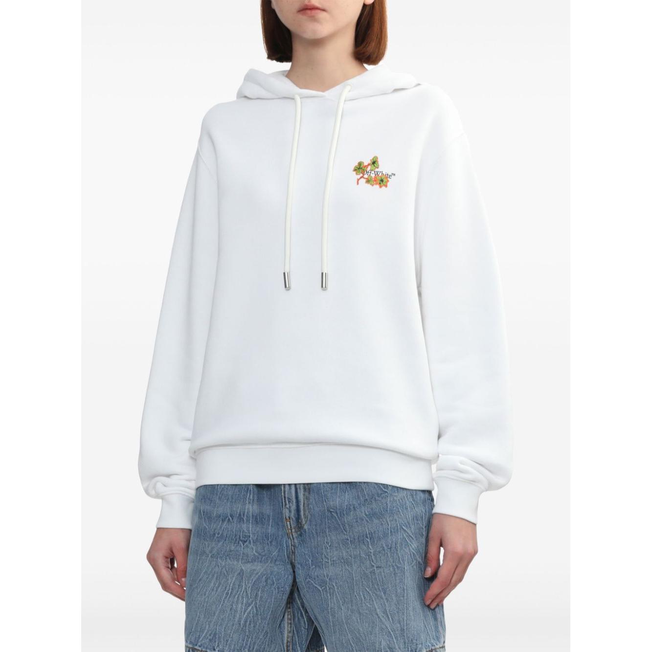 Off-White Women Cotton Sweaters White Topwear Off White