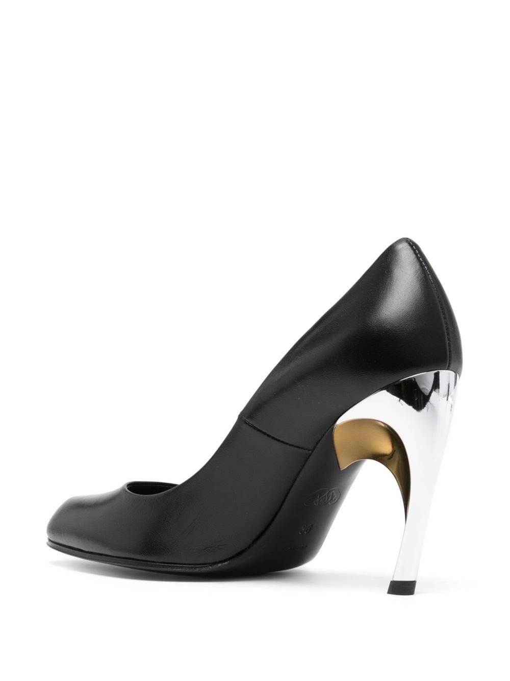 Alexander McQueen With Heel Black High Heel Alexander Mcqueen