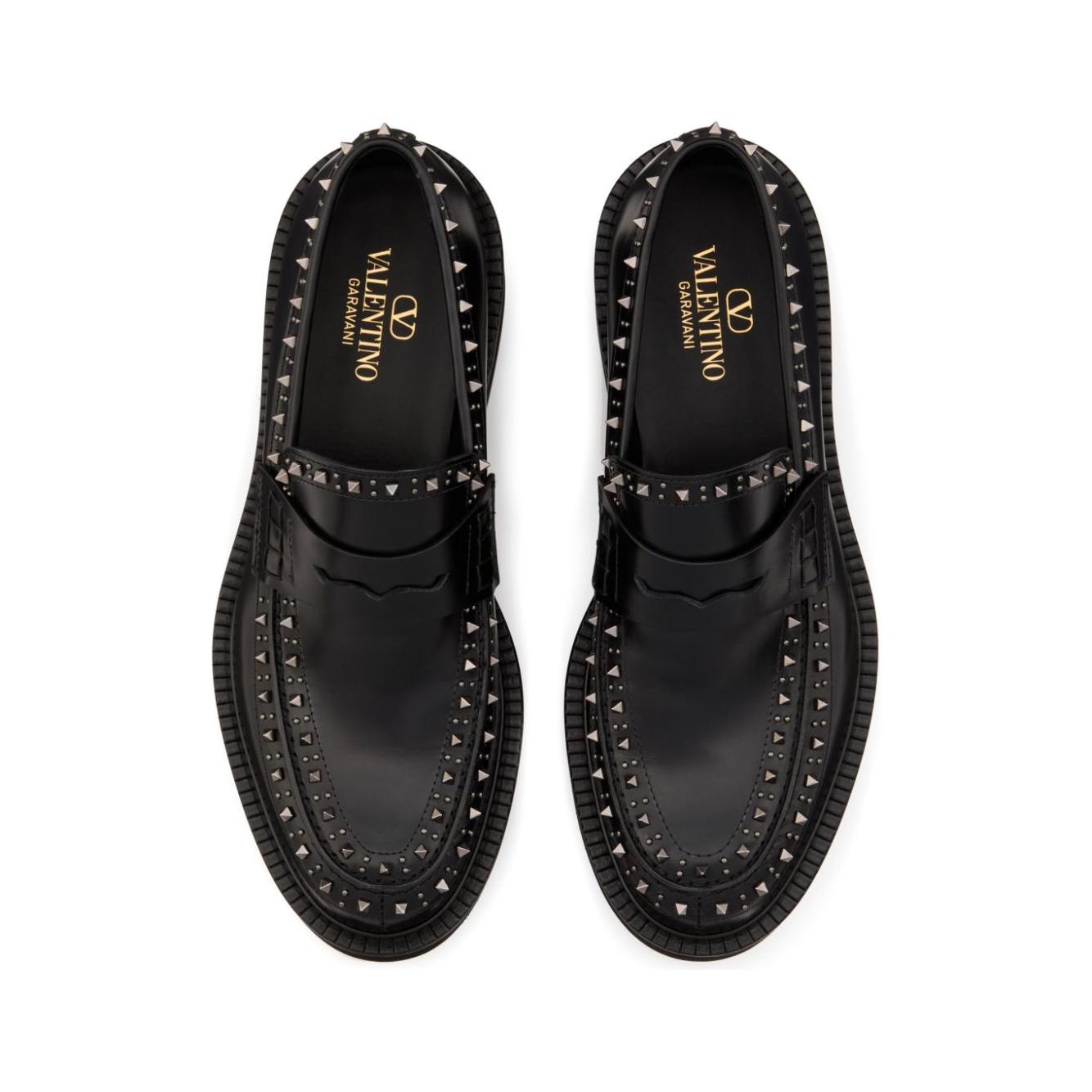 Valentino Garavani Flat shoes Black Moccasins Valentino Garavani