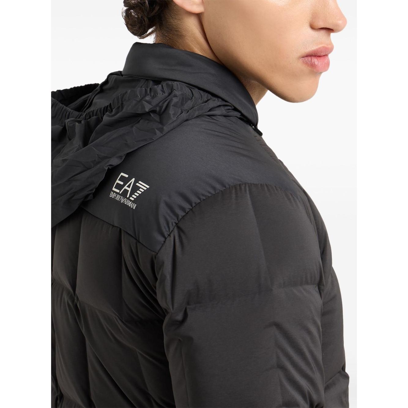 EA7 Coats Black Jackets EA7