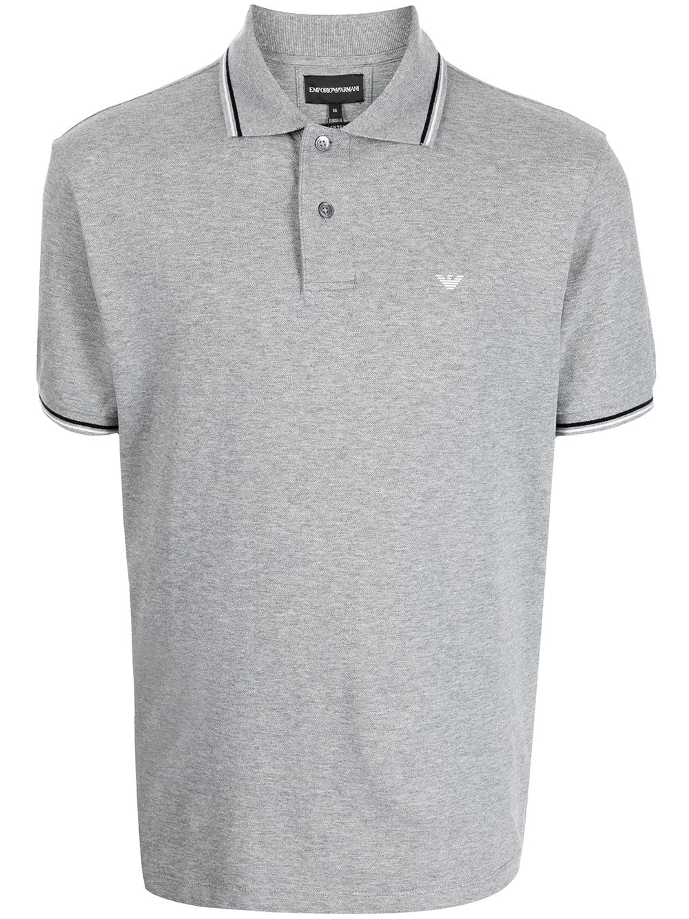 Emporio Armani T-shirts and Polos Grey Topwear Emporio Armani