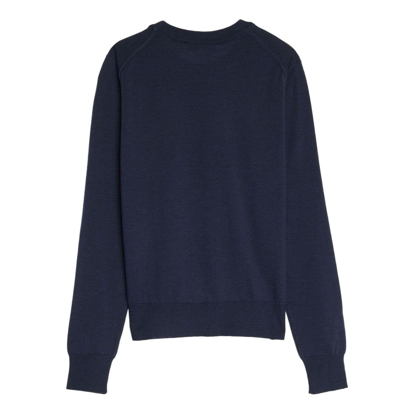 MAISON KITSUNE' Sweaters Blue Topwear Maison Kitsune