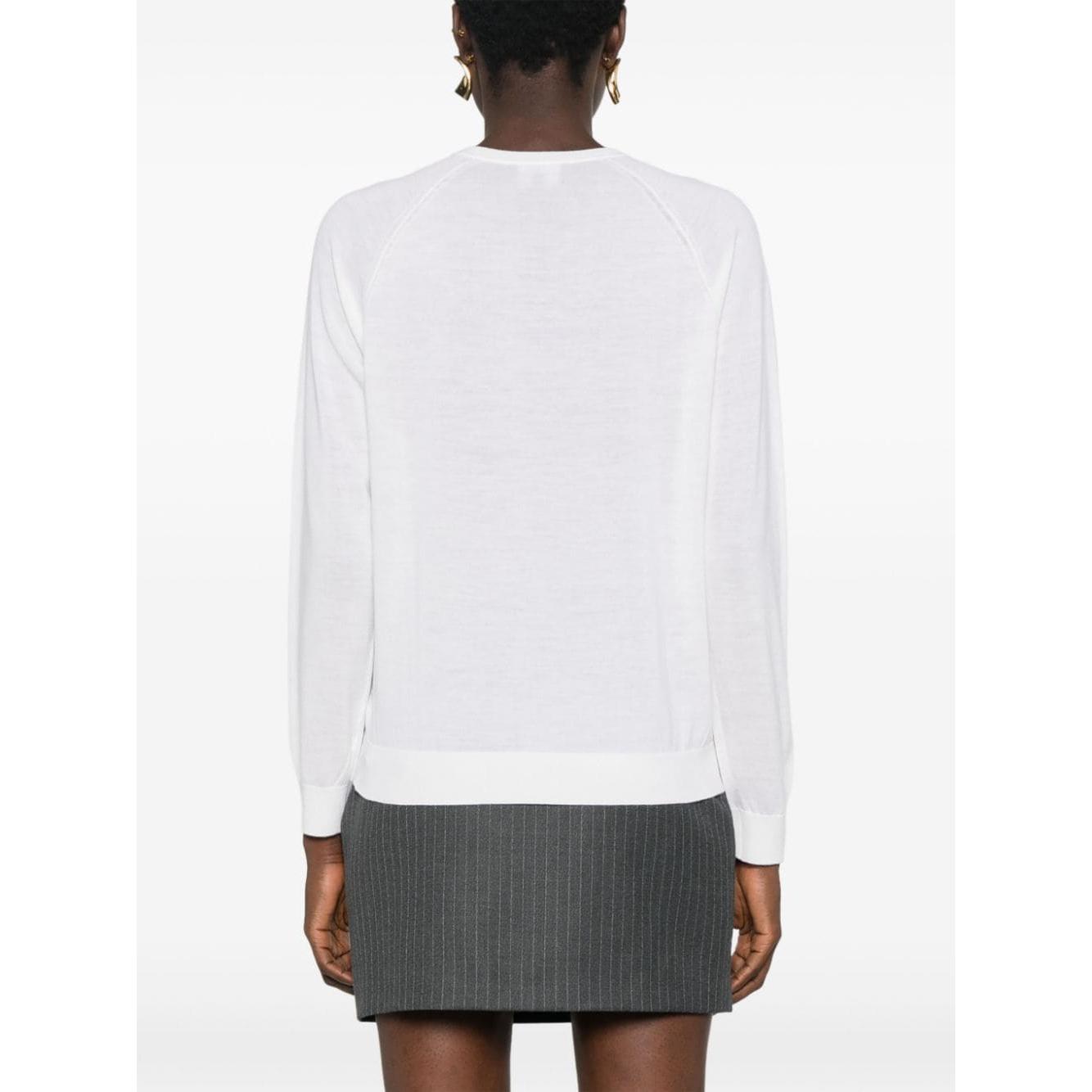 Emporio Armani Sweaters White Topwear Emporio Armani