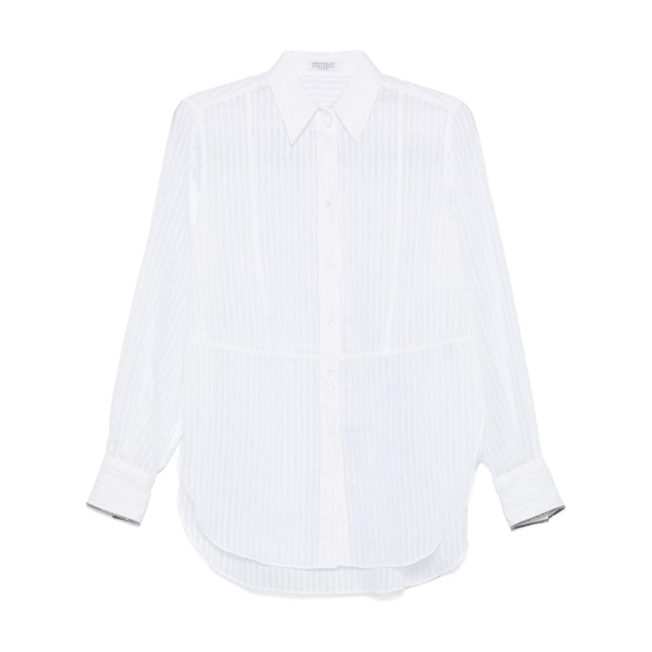 Brunello Cucinelli Shirts White Shirts Brunello Cucinelli