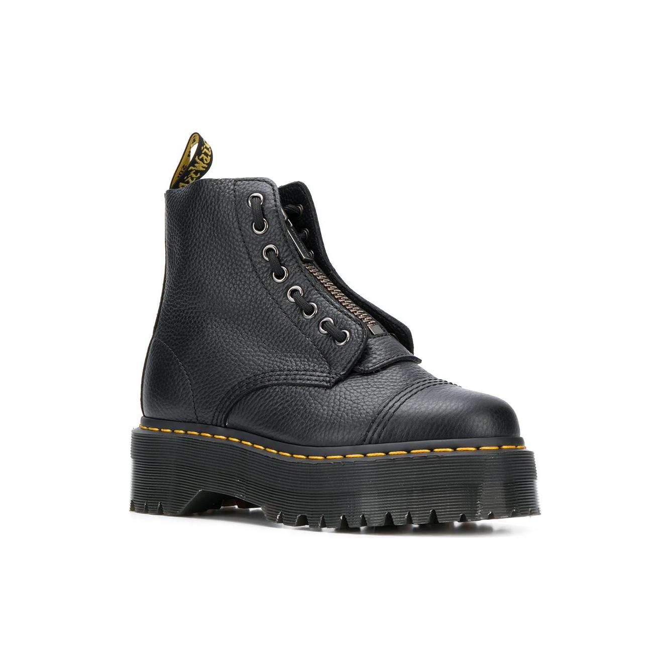 Dr. Martens Women Leather Boots Black