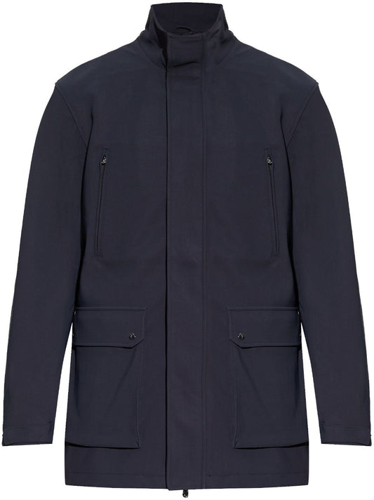 EMPORIO ARMANI CAPSULE Coats Blue Jackets Emporio Armani