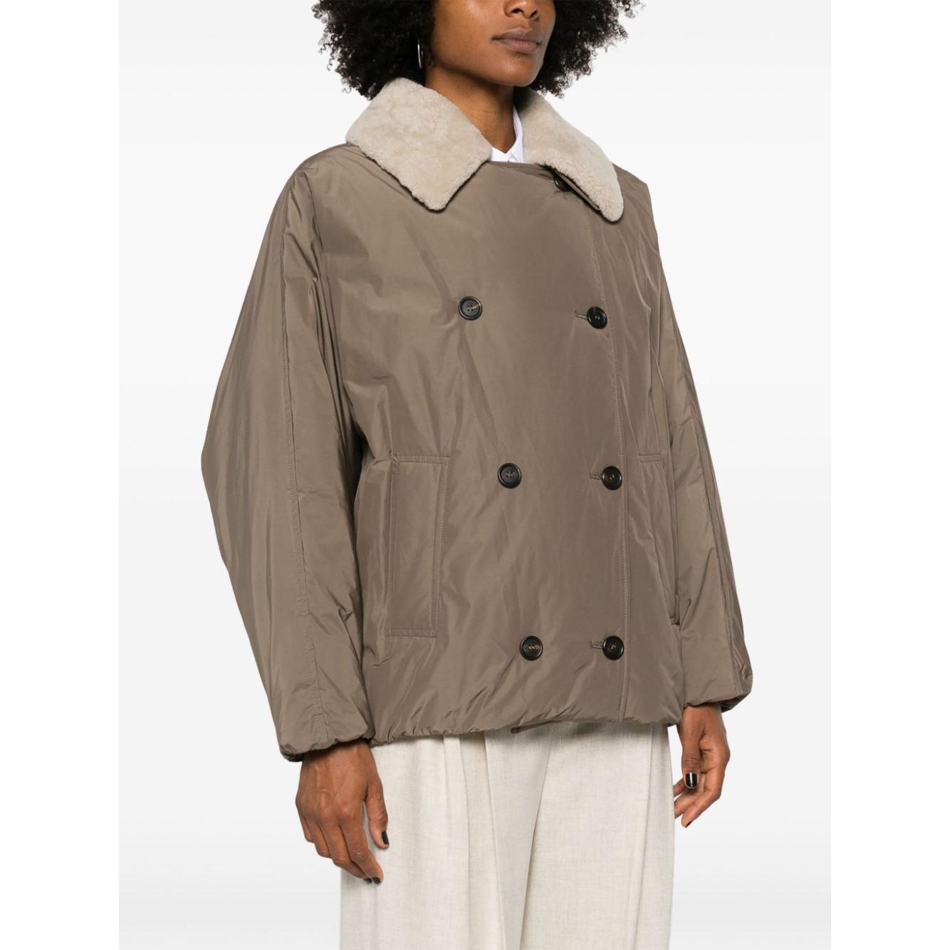 Brunello Cucinelli Coats Dove Grey Jackets Brunello Cucinelli