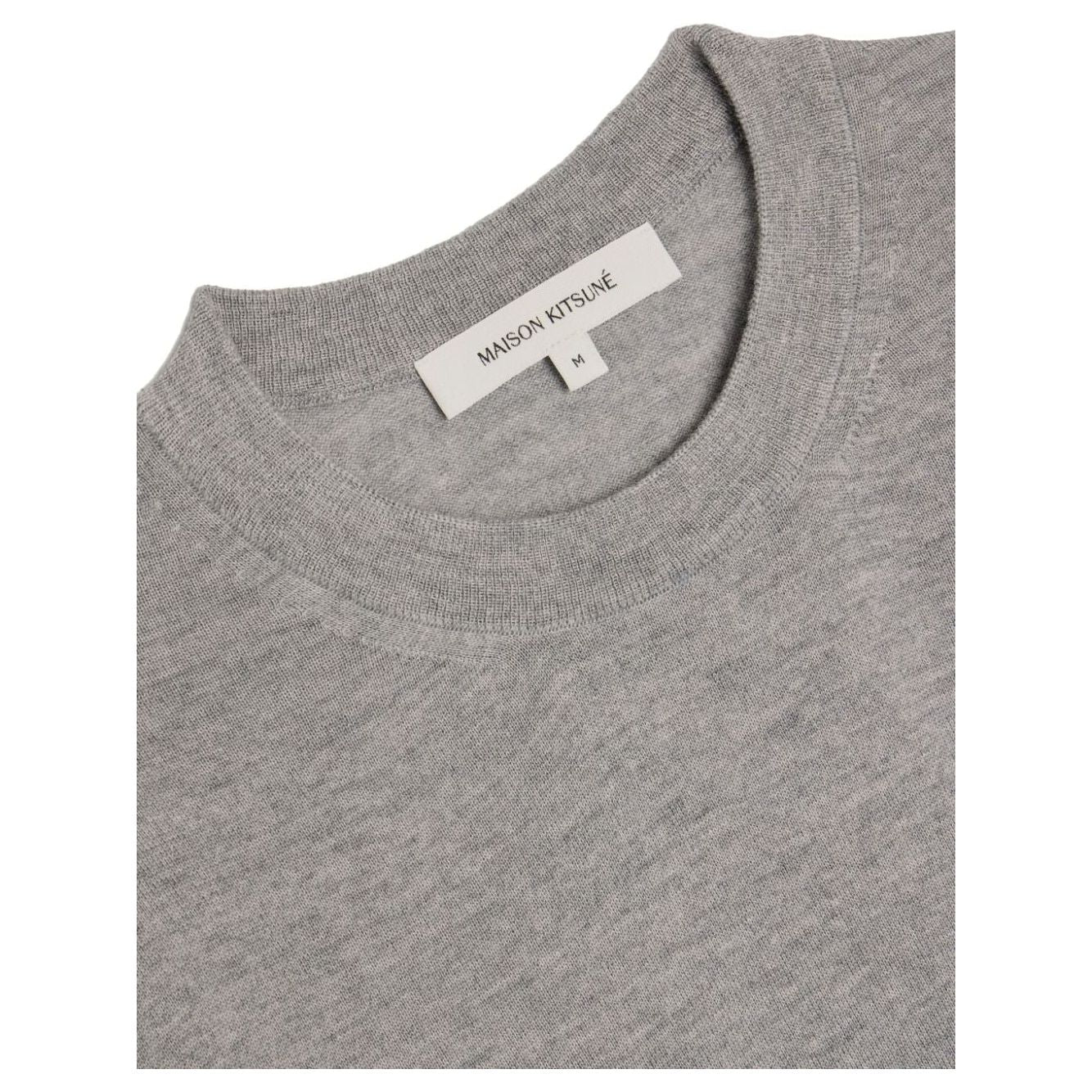 MAISON KITSUNE' Sweaters Grey Topwear Maison Kitsune