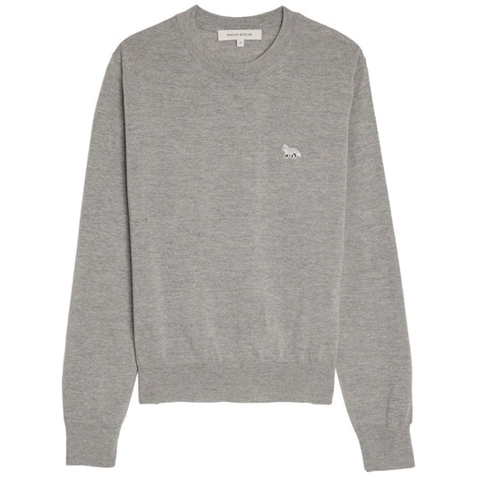 MAISON KITSUNE' Sweaters Grey Topwear Maison Kitsune