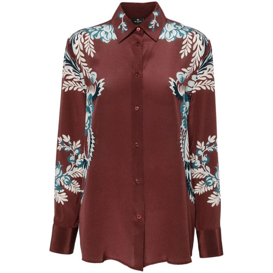 Etro Shirts Red Shirts Etro