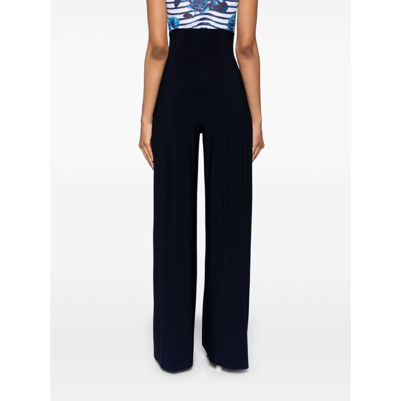 Norma Kamali Trousers Blue Trousers Norma Kamali