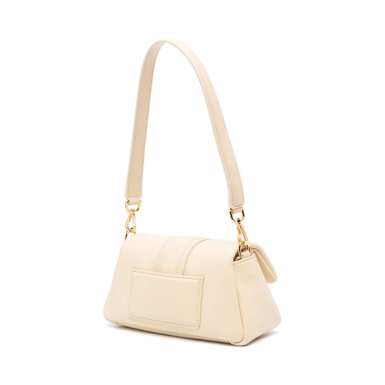 JACQUEMUS ivory white lambskin padded Bag Shoulder JACQUEMUS