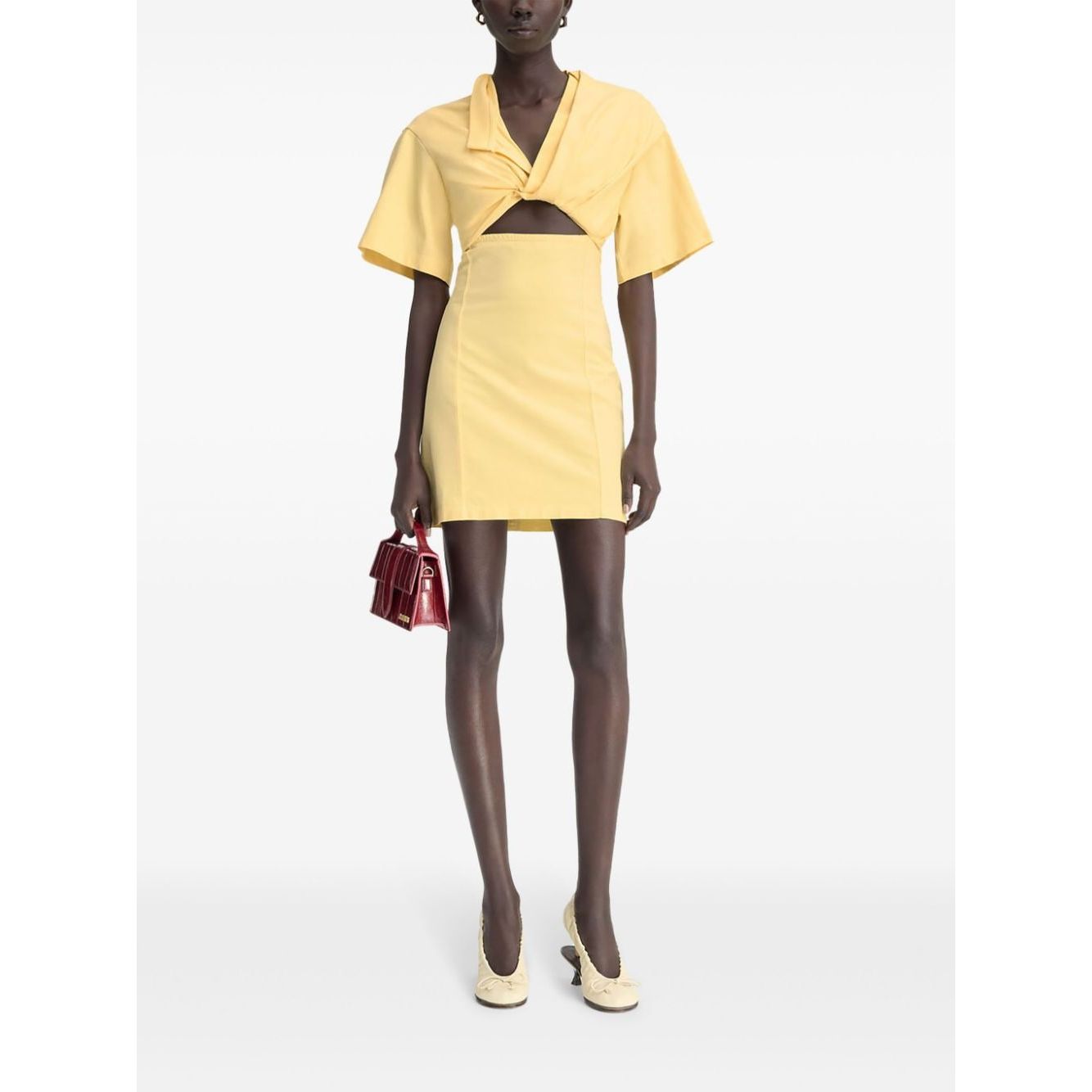 JACQUEMUS Dresses Yellow Dresses JACQUEMUS