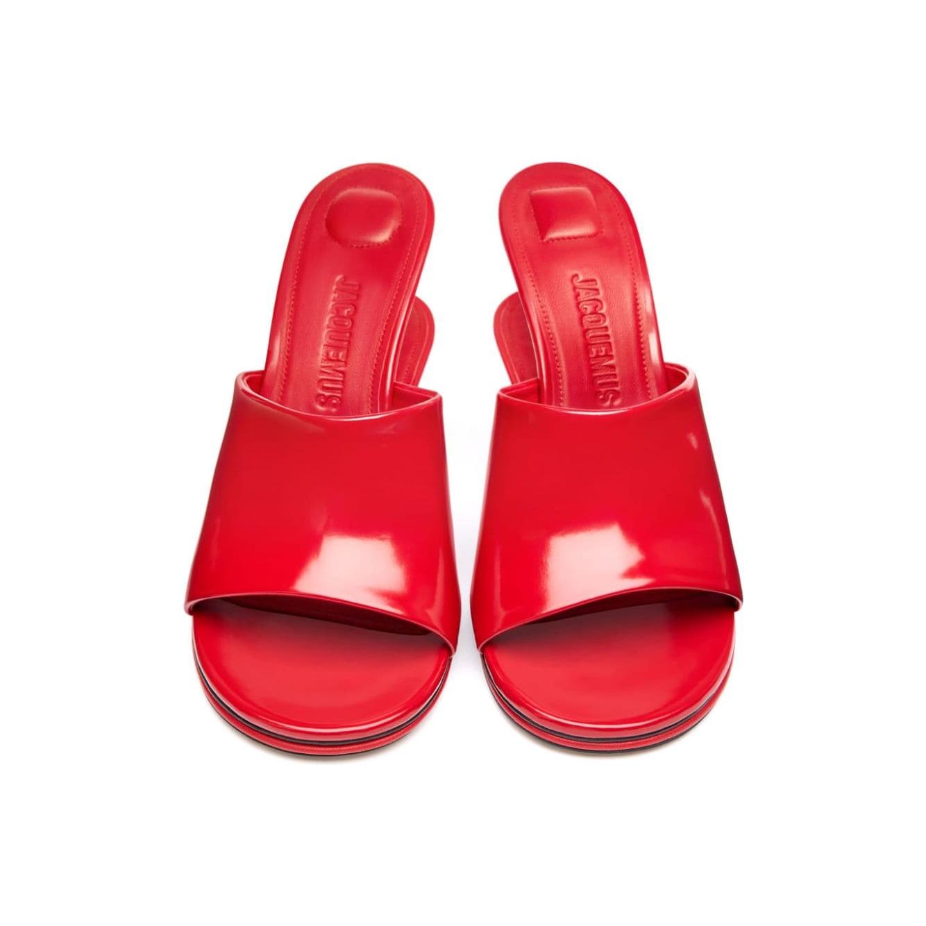 JACQUEMUS Sandals Red Sandals JACQUEMUS