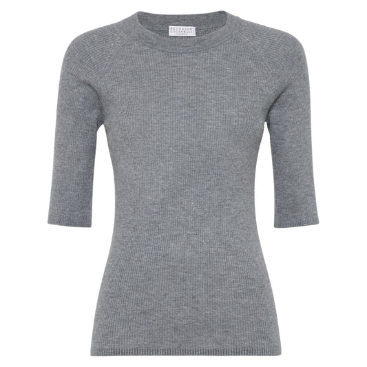 Brunello Cucinelli Sweaters Grey