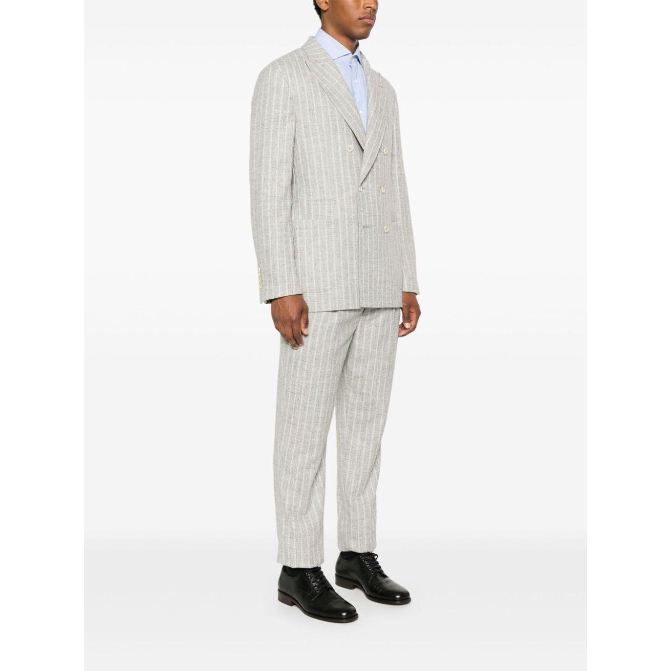 Brunello Cucinelli Suit Light Grey Suits Brunello Cucinelli